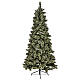 Grüner Weihnachtsbaum 230cm Mod. Emerald 500 Leds Glitter s3