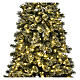 Albero di Natale Emerald 500 LED 230 cm glitterato s5