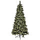 Grüner Weihnachtsbaum 200cm Mod. Emerald 400 Leds Glitter s3