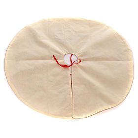 Cobertura para base de árvore Pai Natal juta diâm. 100 c s5