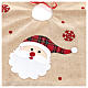 Juta Christmas tree skirt with Santa Chlaus 39 in s2