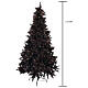 Weihnachtsbaum Quartz schwarz, 210 cm s5