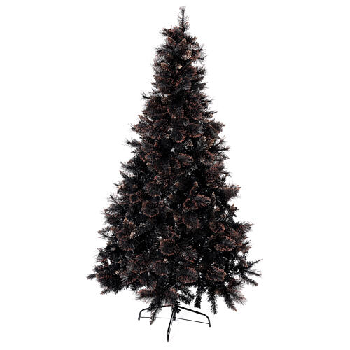Árvore de Natal Quartz Fumé 210 cm com matizes 1