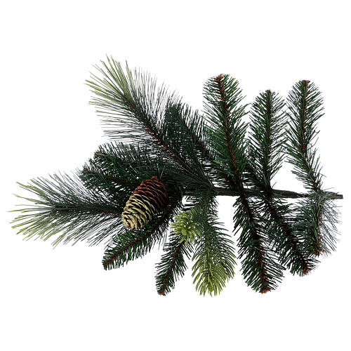Artificial Christmas tree 180 cm green with pine cones Carolina 5