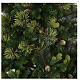 Albero di Natale artificiale 210 cm verde con pigne Carolina s3