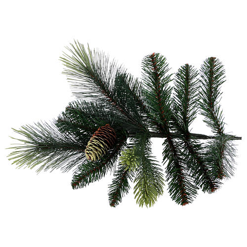 Artificial Christmas tree 225 cm green with pine cones Carolina 5