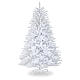 Árvore de Natal artificial branca 180 cm Dunhill s1