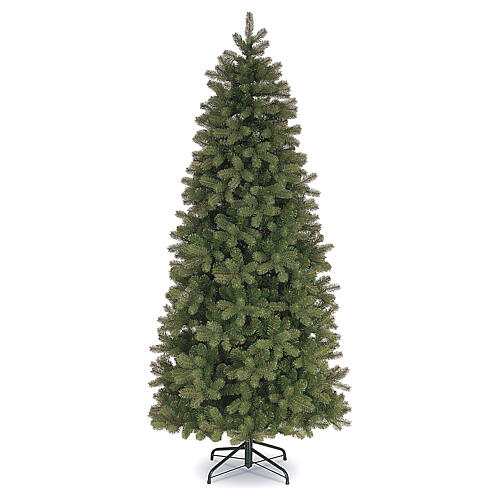 Artificial Christmas tree Poly Slim 210 cm feel-real green Bayberry S. 1