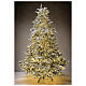 Artificial Christmas tree 210 cm Poly 2400 3 coloured LEDs Andorra Frosted s2