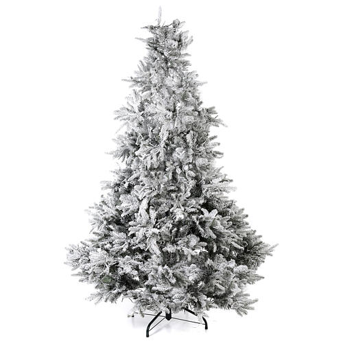 Weihnachtsbaum mit 2900 LEDs in 3 Farben Andorra Frosted Poly, 225 cm 7