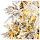 Albero di Natale 225 cm 2900 LED 3 colori Andorra Frosted Poly s6