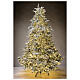 Frosted Christmas tree 225 cm 2900 3 colored LEDs Poly s2