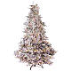 Frosted Christmas tree 225 cm 2900 3 colored LEDs Poly s5