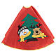 Christmas tree skirt with snowman 33 in s3