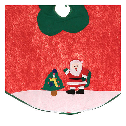 Christmas tree skirt with Santa Claus 39 in 2