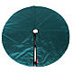 Christmas tree skirt green velvet d. 1.40 cm poly cotton s5