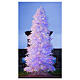STOCK Winter Glamour Christmas tree 270 cm with 900 multicolour LEDs outdoor s2