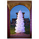 STOCK Árbol Navidad 270 cm led Winter Glamour 900 led multicolor exterior s1