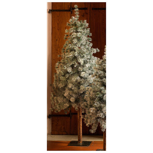 STOCK Árvore de Natal 180 cm efeito neve modelo Aspen Pine, para Interior 1