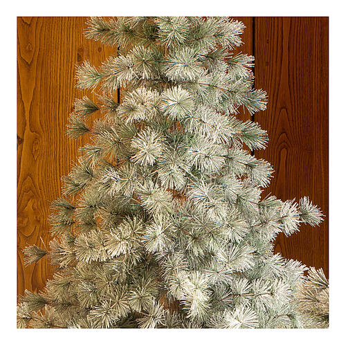 STOCK Árvore de Natal 180 cm efeito neve modelo Aspen Pine, para Interior 2