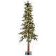 STOCK Slim Forest Christmas tree 120 cm 100 LEDs outdoor s3