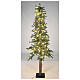 STOCK Slim Forest Christmas tree 120 cm 100 LEDs outdoor s4