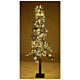 STOCK Árvore de Natal 120 cm modelo Slim Forest 100 LED branco quente exterior s1
