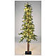STOCK Árbol Navidad 210 cm abeto Slim Forest 300 luces led cálidos exterior s3