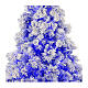STOCK Árbol de Navidad 200 cm Virginia Blue nevado 250 led interior s2