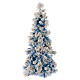 STOCK Snowy Virginia Blue Christmas tree 200 cm 250 LED indoor s8