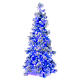 STOCK Snowy Virginia Blue Christmas Tree 340 cm with 1100 LEDs s2