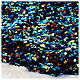 Tree skirt LED warm white and blue sequins 1 m s4