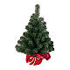 Red Slim Noble Spruce Christmas Tree 60 cm s1