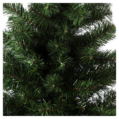 Árvore de Natal pequena 90 cm iluminada Noble Spruce Tree Slim base vermelha 2