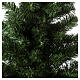 Árvore de Natal pequena 90 cm iluminada Noble Spruce Tree Slim base vermelha s2