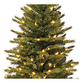 Petit sapin de Noël 90 cm Noble Spruce jute Slim