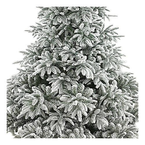Árvore de Natal artificial 180 cm Andorra Frosted polietileno 2