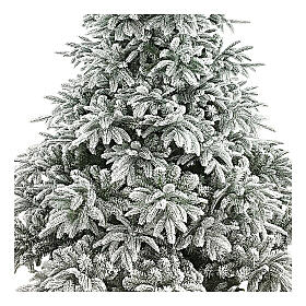 Árbol de Navidad 240 cm poly flocado Andorra Frosted