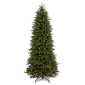 Árbol de Navidad 210 cm verde poly Jersey Fraser Fir Pencil