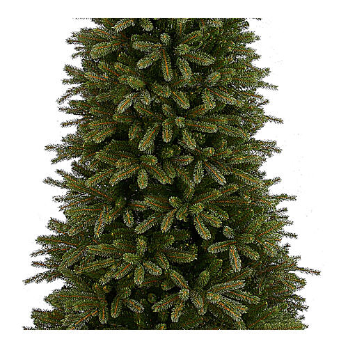 Large artificial Christmas tree 225 cm slim poly Jersey Fraser Fir Pencil 2