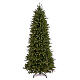 Large artificial Christmas tree 225 cm slim poly Jersey Fraser Fir Pencil s1
