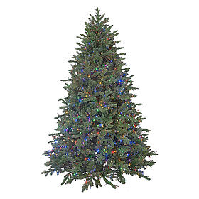 Lighted artificial Christmas tree 225 cm poly Princeton Fraser Fir Prelit