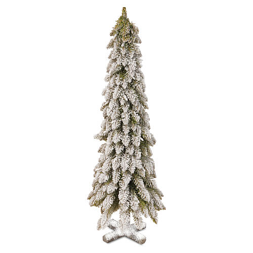 Fake Christmas tree 2.5 ft snowy Downswept Forestree 1