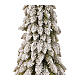 Fake Christmas tree 2.5 ft snowy Downswept Forestree s2