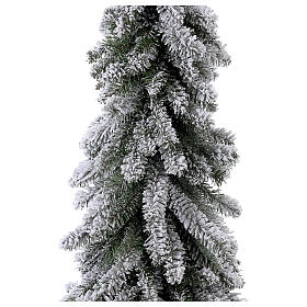 Artificial Christmas tree 120 cm Downswept Forestree Flocked