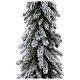 Downswept Forestree Flocked Christmas tree 150 cm s2