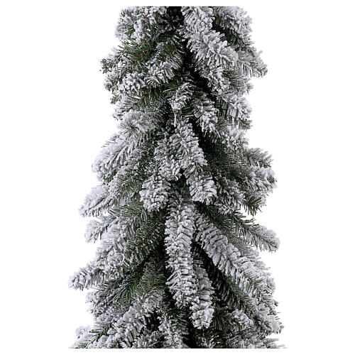 Albero di Natale 150 cm linea Downswept Forestree Flocked 2