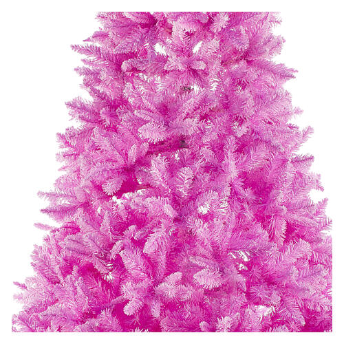 STOCK Abeto rosa nevado 270 cm pvc Fairy Pink Navidad 2
