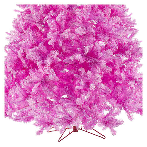STOCK Abete rosa innevato 270 cm pvc Fairy Pink Natale 3