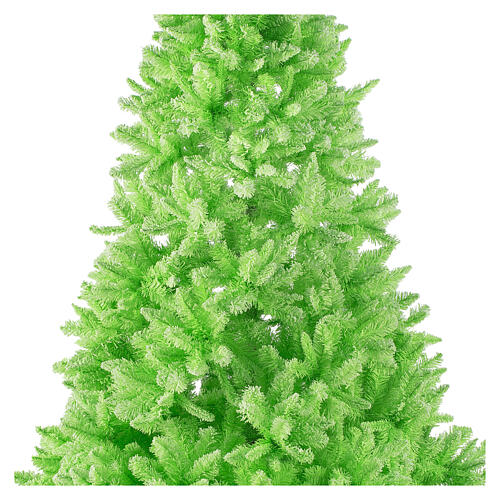 Tanne in hellgrün schneebedeckt Weihnachten, 230 cm 2